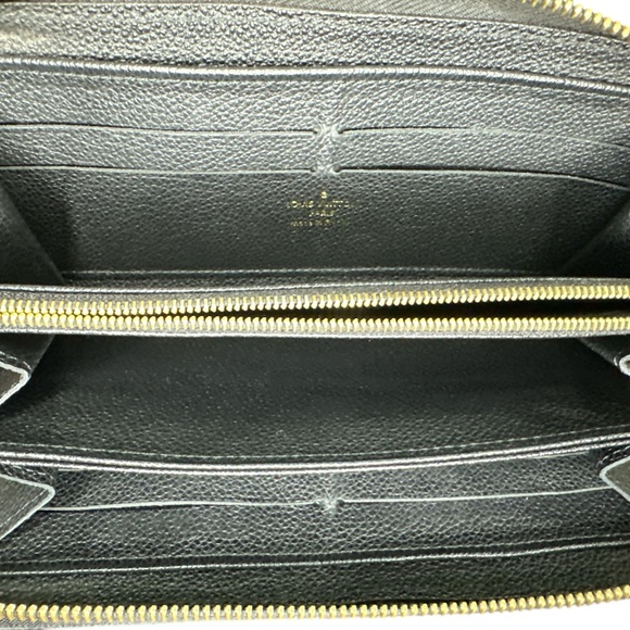 78 Louis Vuitton Zippy Black Empriente FULL SET - Picture 8 of 10